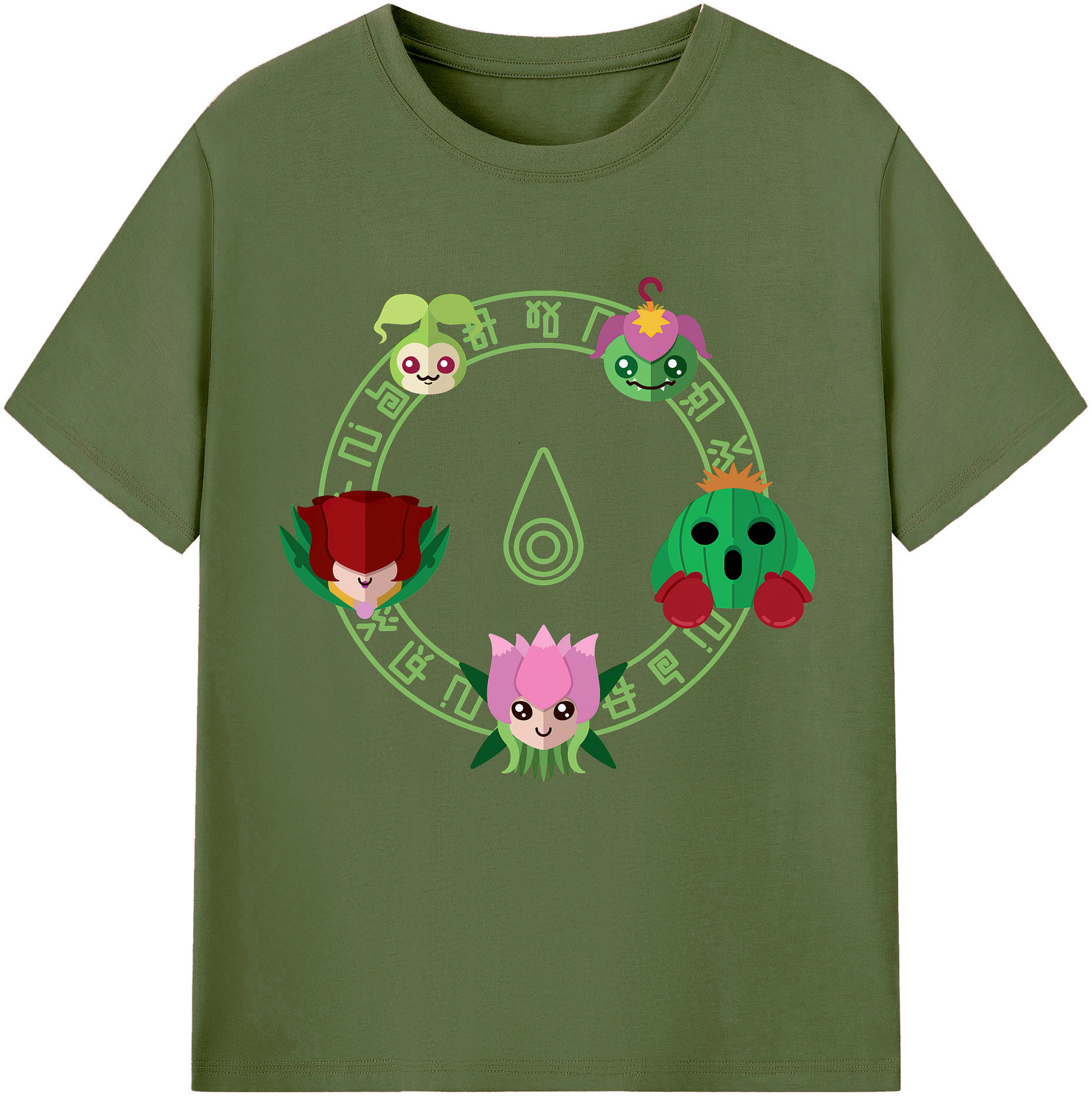 （画像用） Digimon デジタルモンスター/デジモン 綿100％半袖Tシャツ（フロントプリント）